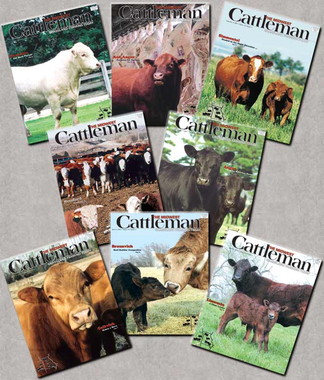 The Midwest Cattleman is your direct line to thousands of Cattlemen and potential Customers in the heart of America's Cattle industry.